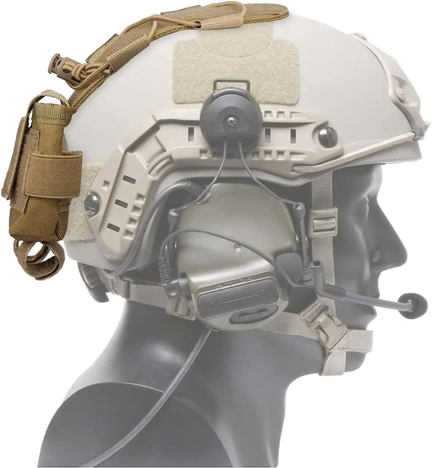 Tactical Helmet MK2 Battery Pouch Counterweight Balance Pack for Hunting Airsoft