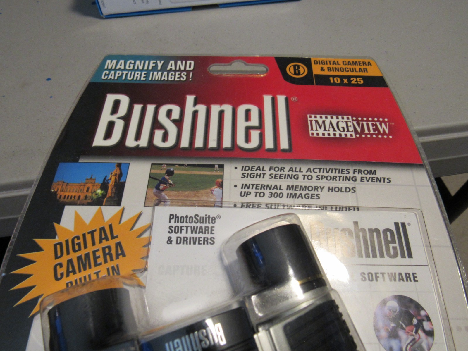 Bushnell ImageView 10x25 Digital Camera & Binocular with Case (11-1025C) - NEW