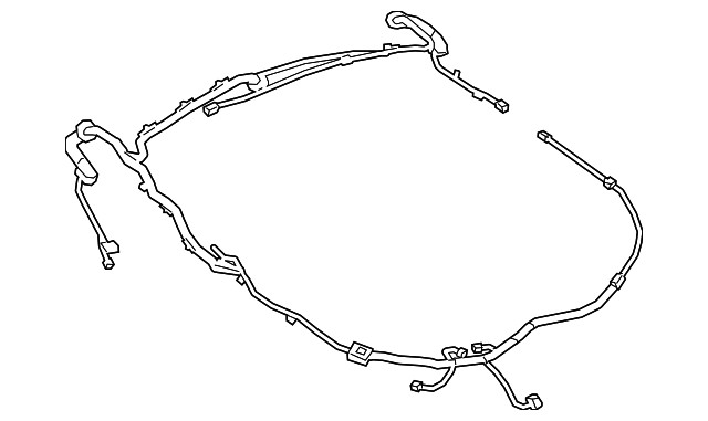 Genuine GM Liftgate Wiring Harness 39153368