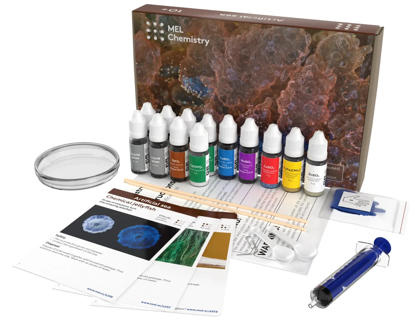 [NEW/SEALED] MEL Science Chemistry ARTIFICIAL SEA Supplemental Kit (10+)