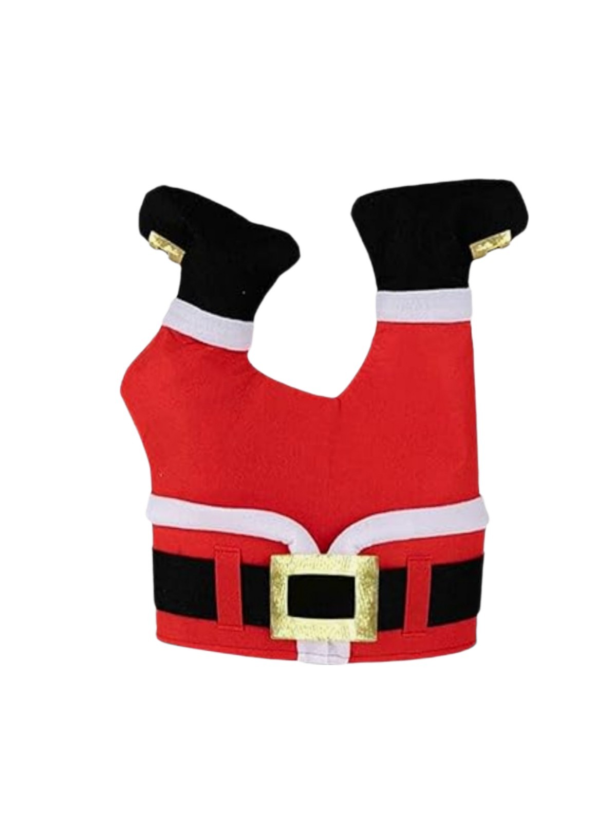 Funny Christmas Santa Pants Hat for Festive Party Dress Up Costume Accessories