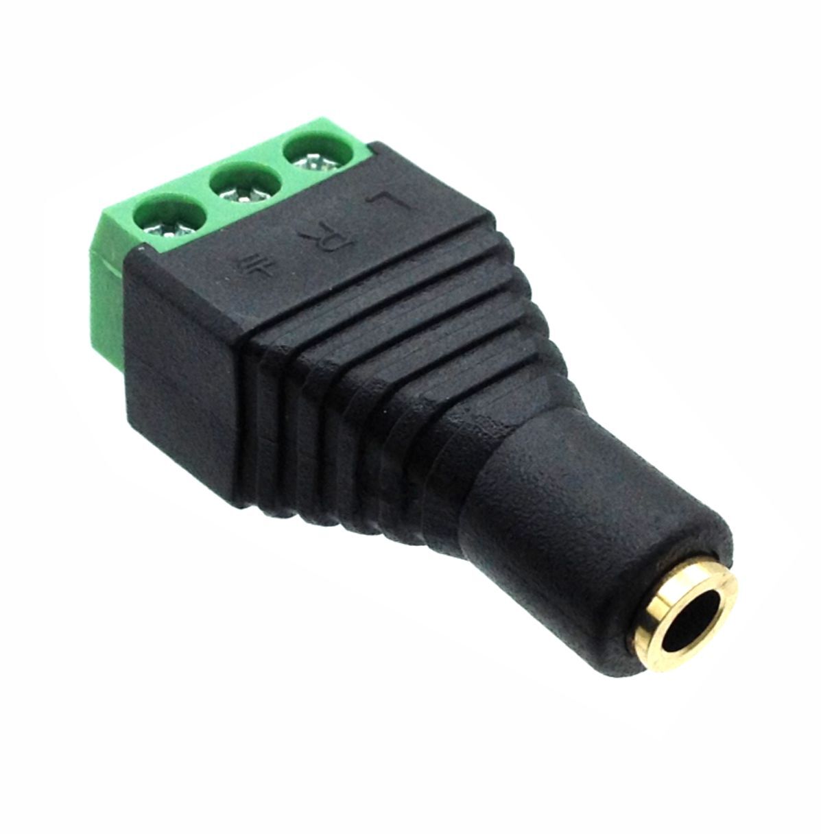 3.5mm TRS Female to Screw Terminal Adapter