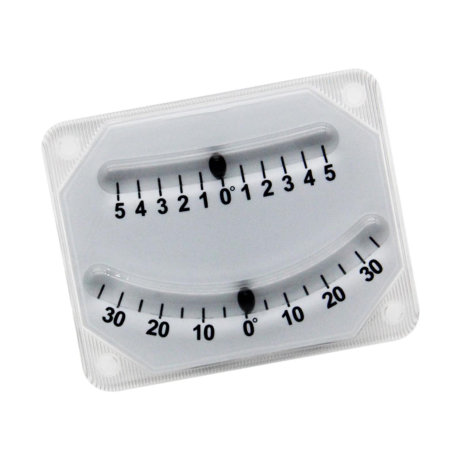 Boat Clinometer Level Indicator Inclinometer Level Tilt Gauge