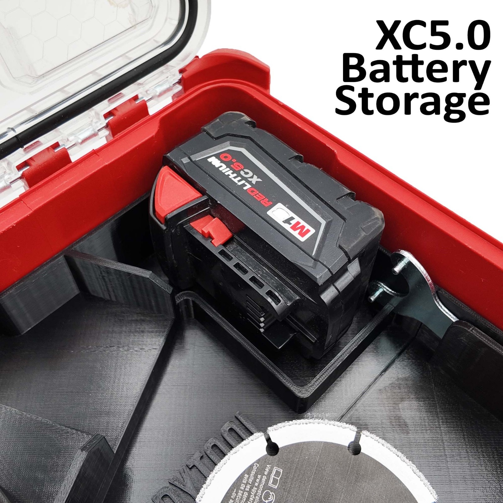 M18 Grinder Organizer for Milwaukee Compact Packout