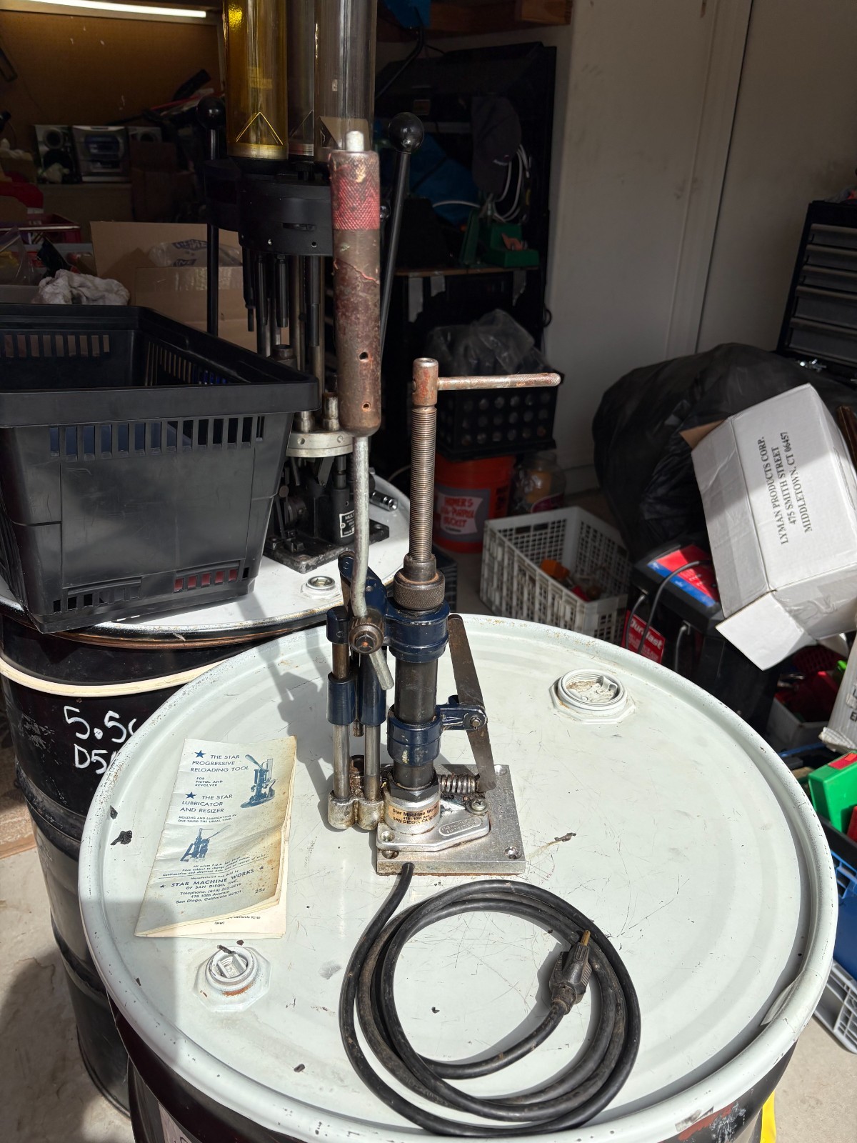 STAR Machine Works LUBE and Size Press with Lyman Heater, .358 size die & punch