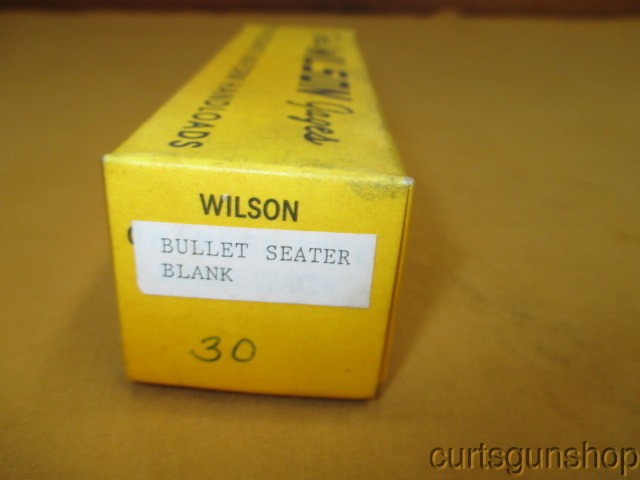 LE Wilson Bullet Seater Blank 30