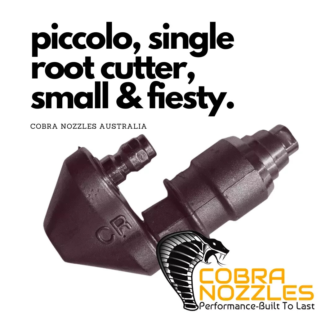 NEW - 1/4'' Cobra Piccolo Root Cutter - From 25LPM / 6.6GPM TO 30LPM / 7.9GPM