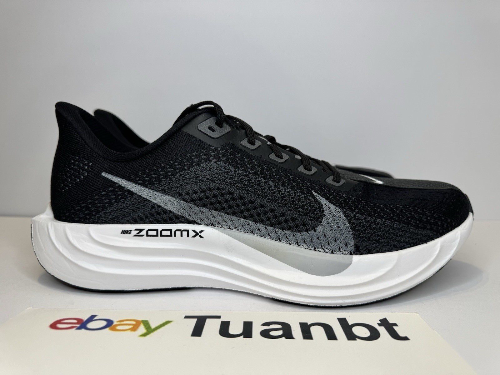 BRAND NEW Nike Pegasus Plus ZoomX Flyknit Pure Platinum/Anthracite FQ7262 002