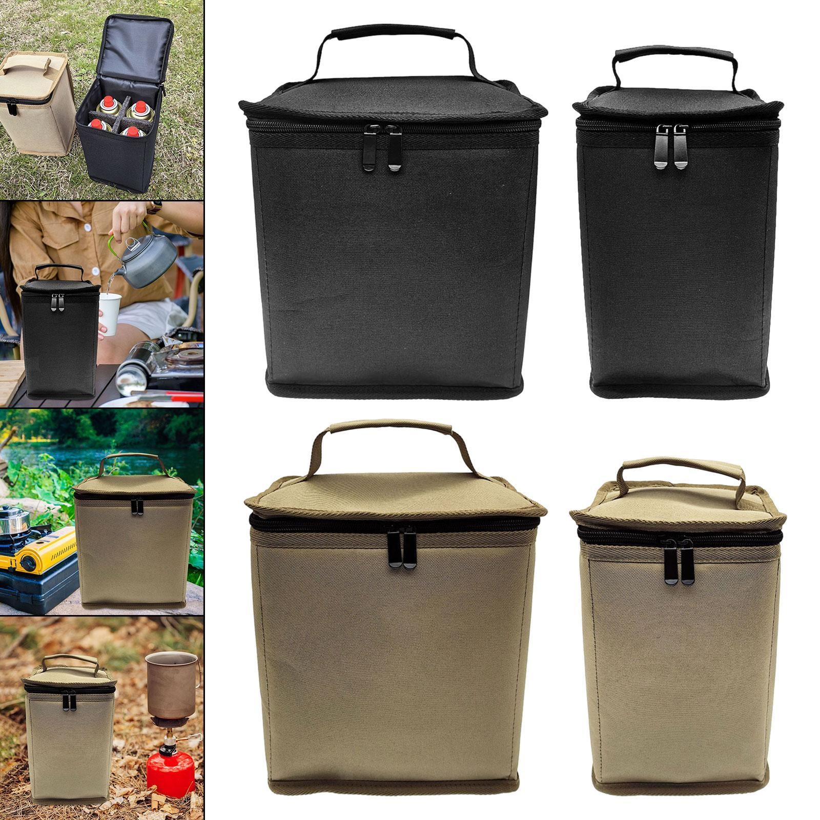 Gas Canister Bag, Camping Carrying Case, Shockproof Picnic Storage Bag, Gas Tank