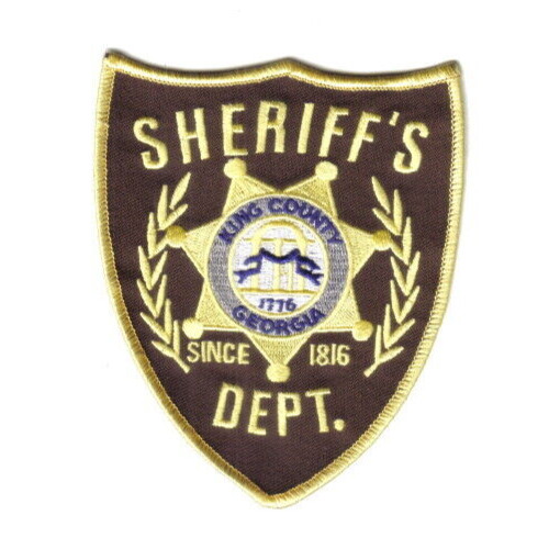 The Walking Dead: King County Sheriff’s Dept. Embroidered Patch -new