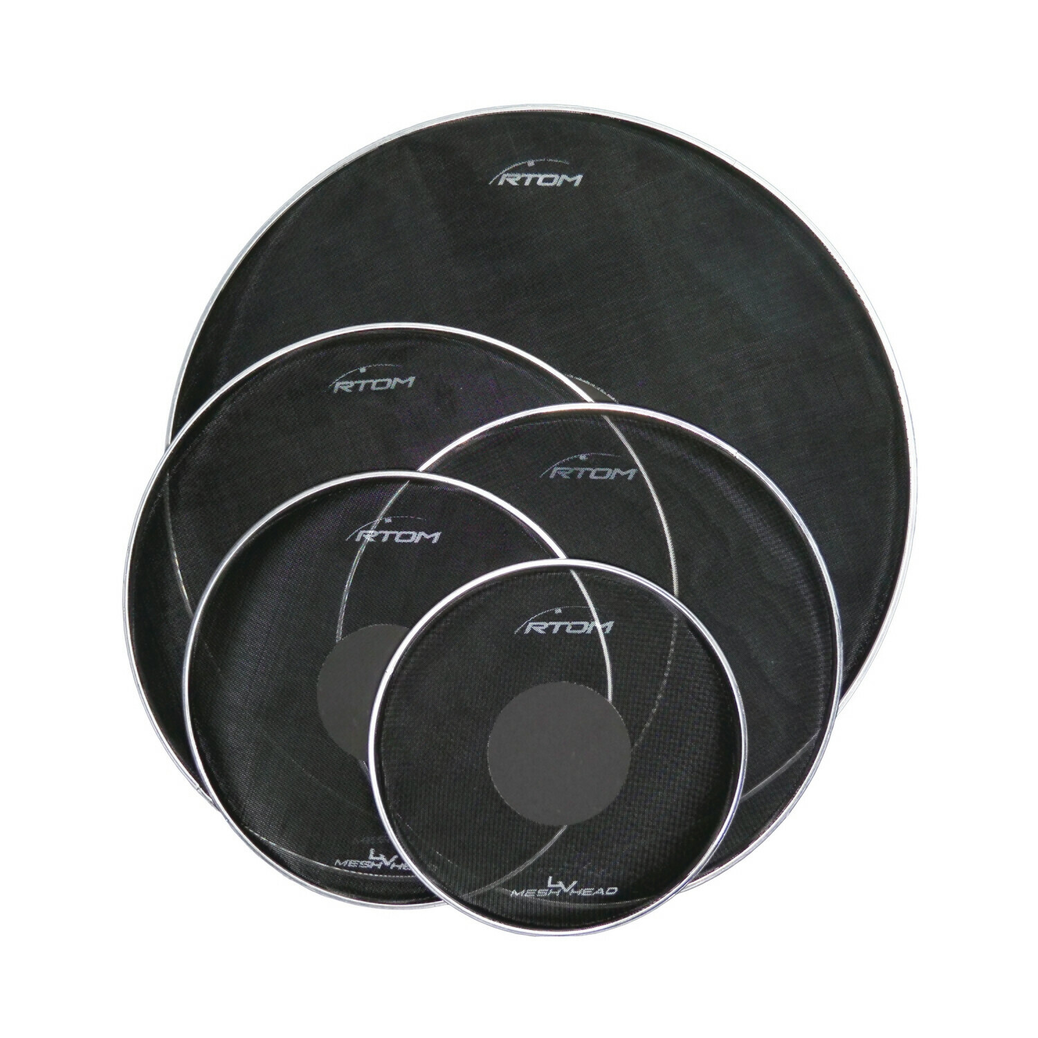 RTOM LV Mesh Heads - Low Volume Mesh Drumhead - 12"