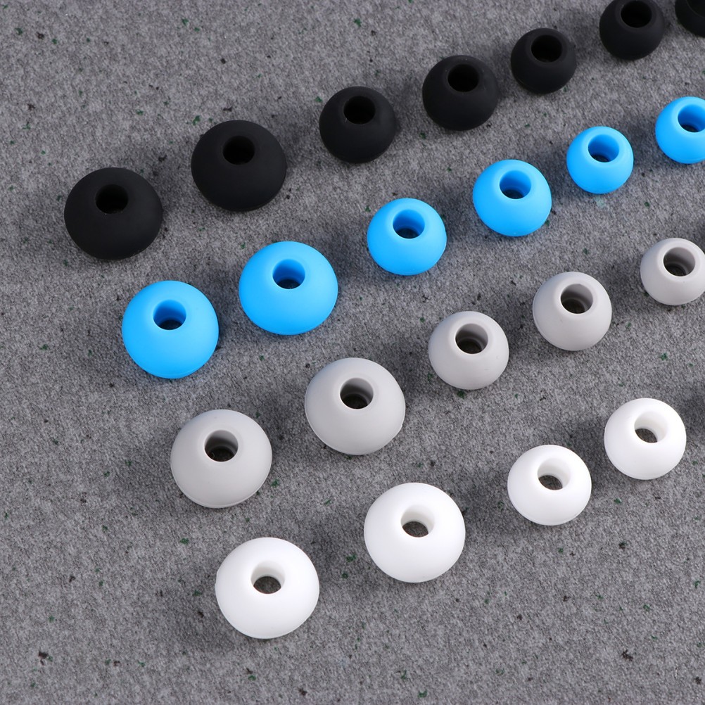 32Pcs Reusable Silicone Earphone Covers Assorted Colors for Headphone Earbuds