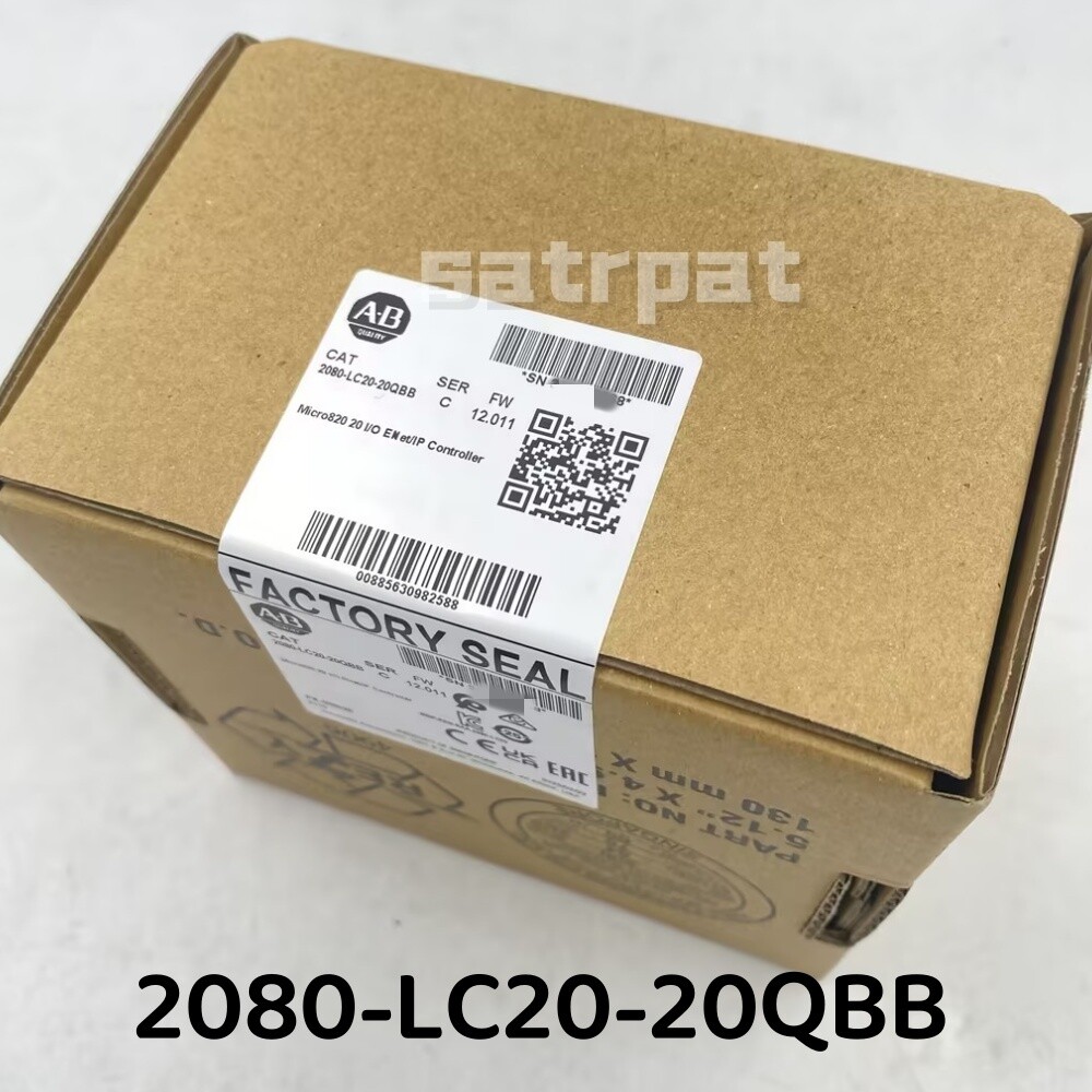 AB 2080-LC20-20QBB NEW 2080LC2020QBB Micro800 SerC ENet/IP Controller New 2024