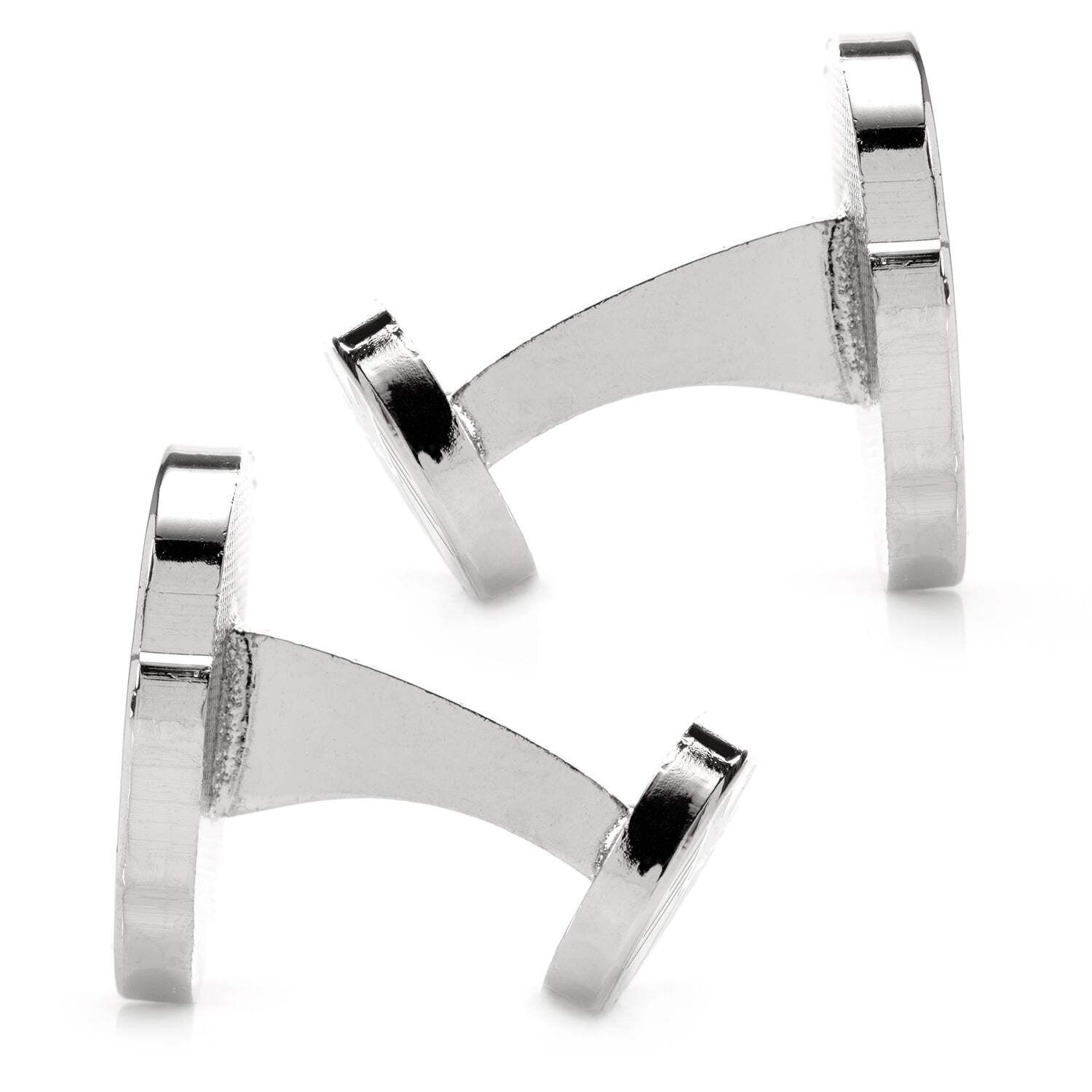 Marvel Nick Fury Silver Cufflinks
