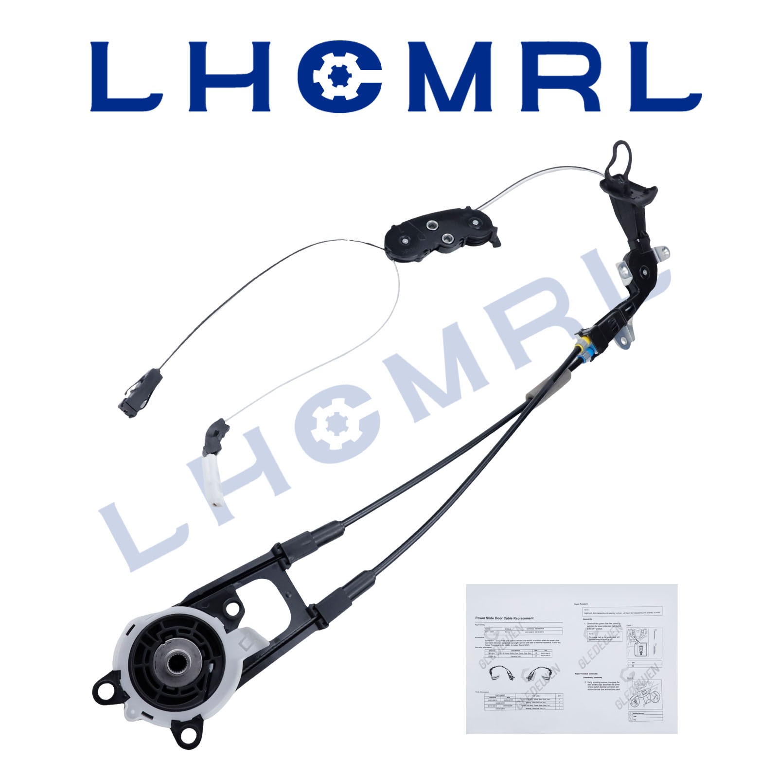 Driver Side Power Sliding Door Cable Assembly For Toyota Sienna 2011-2020 Left
