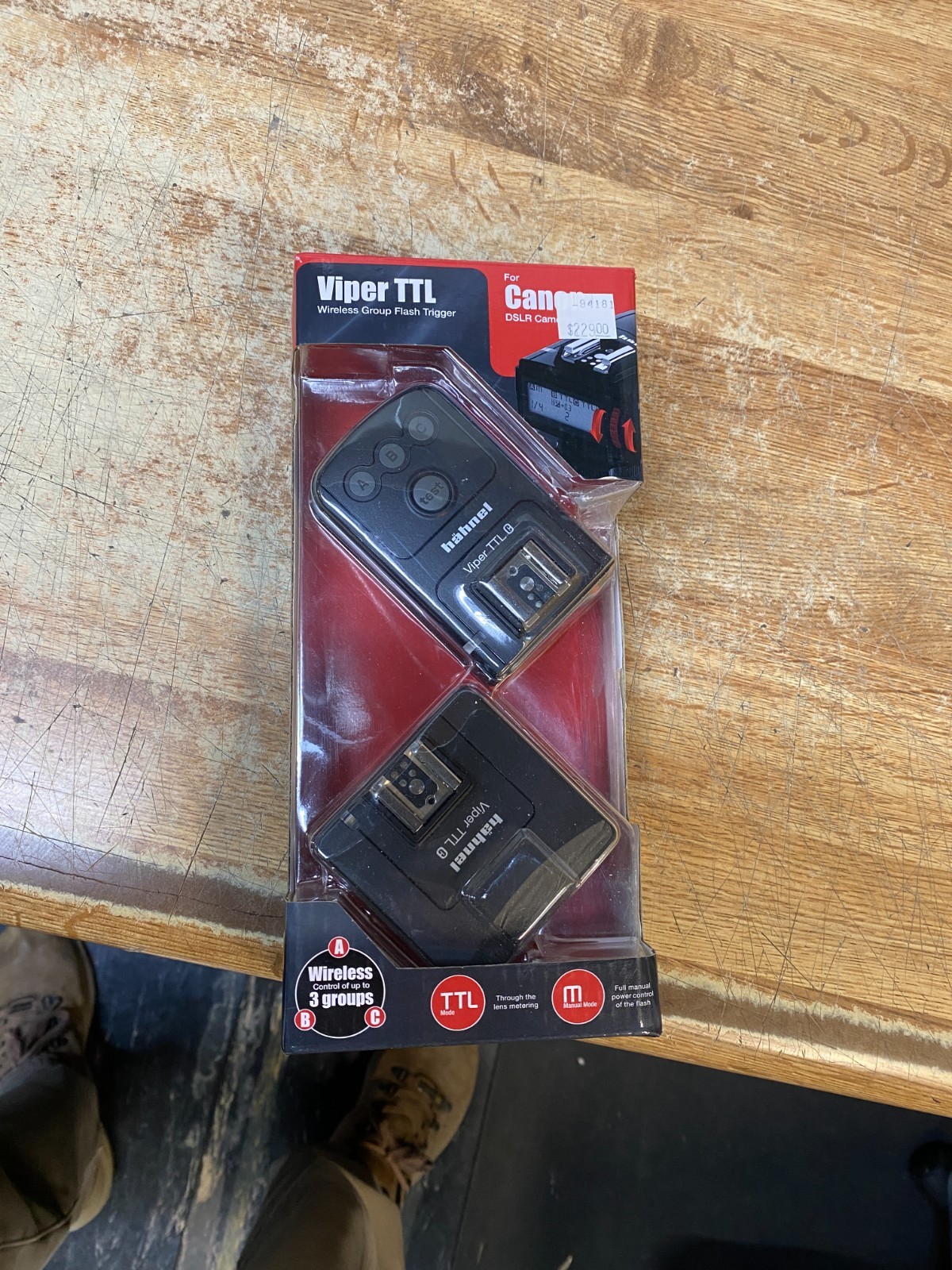 Hähnel Viper TTL Wireless Group Flash Trigger for Canon