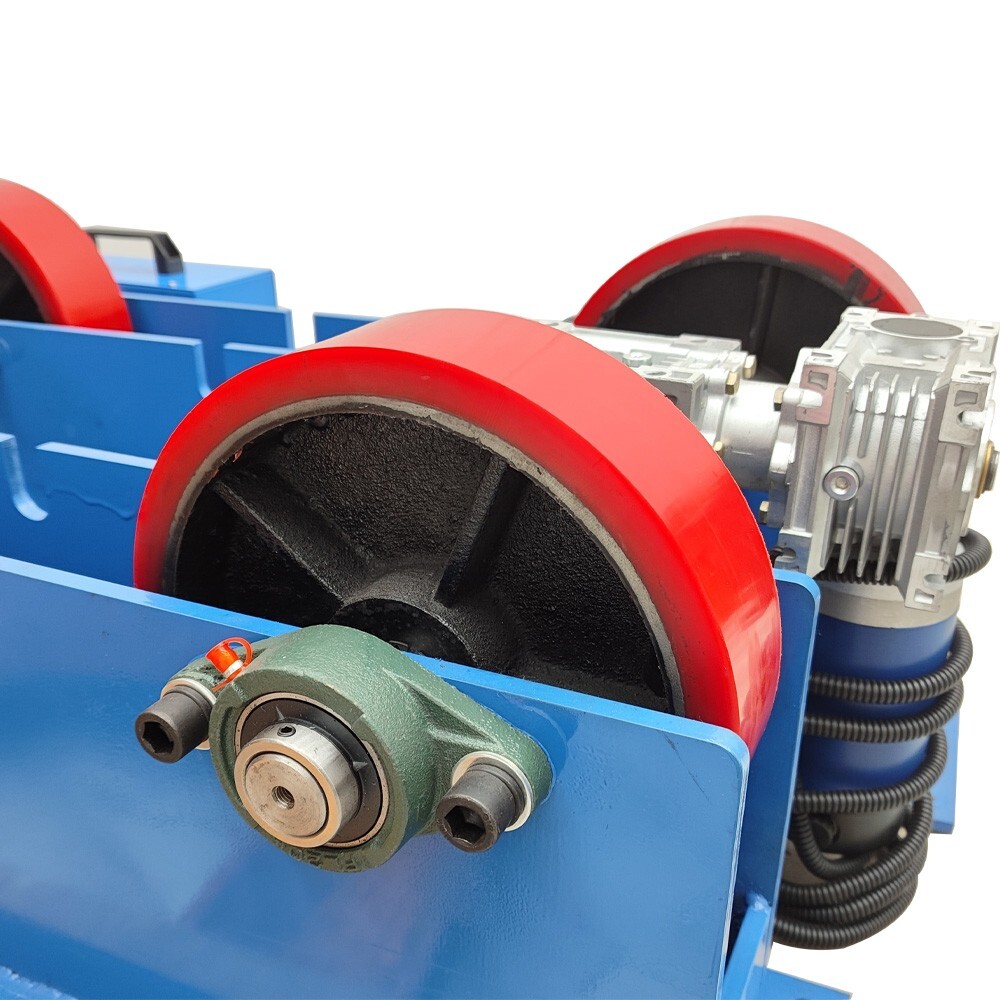 4400LB Adjustable Linkage Roller Welding Support Welding Tank Turning Rolls 110V