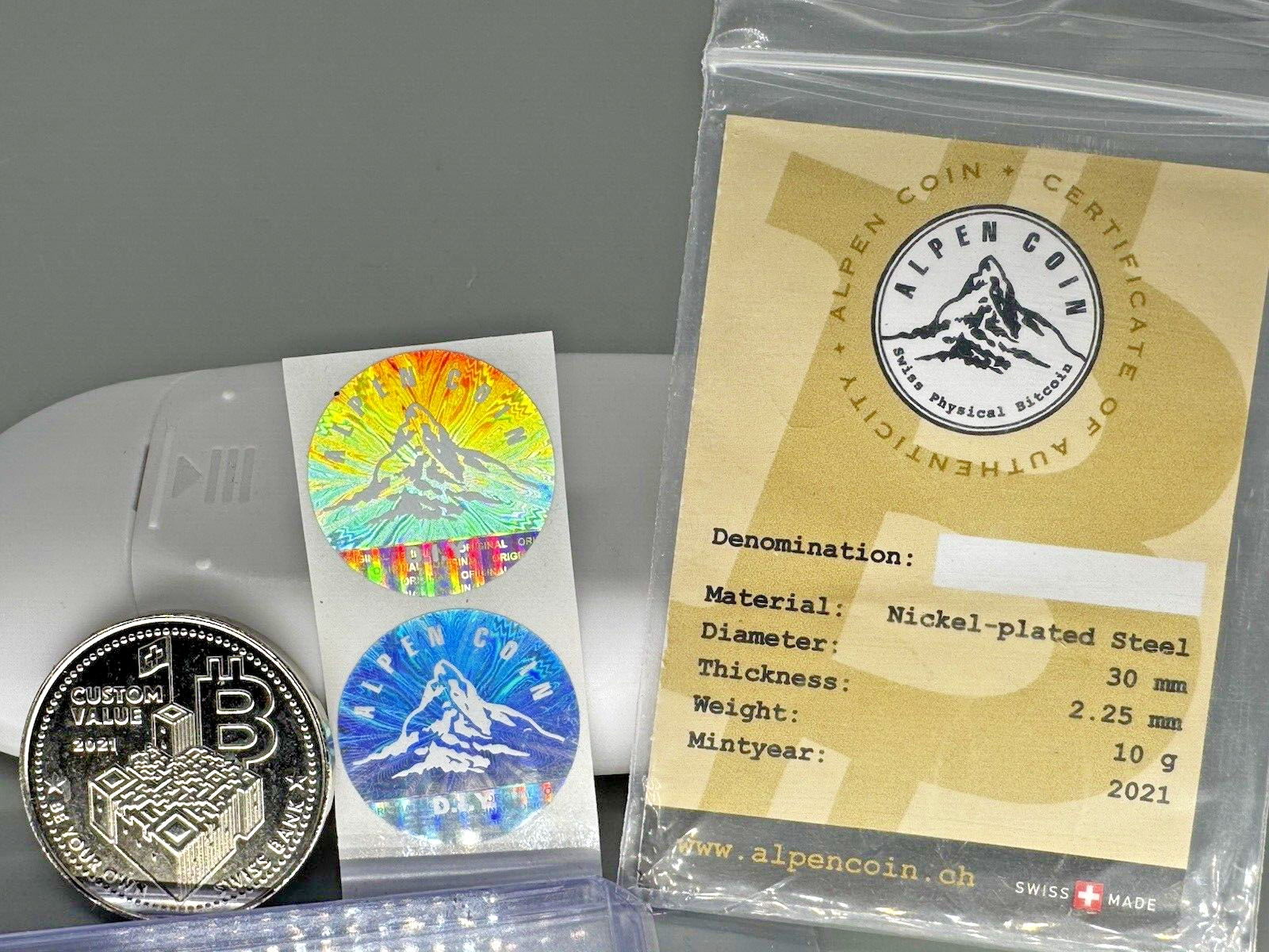 Alpen 2021  DIY RARE BT C-bit coin Lealana CASASCIUS