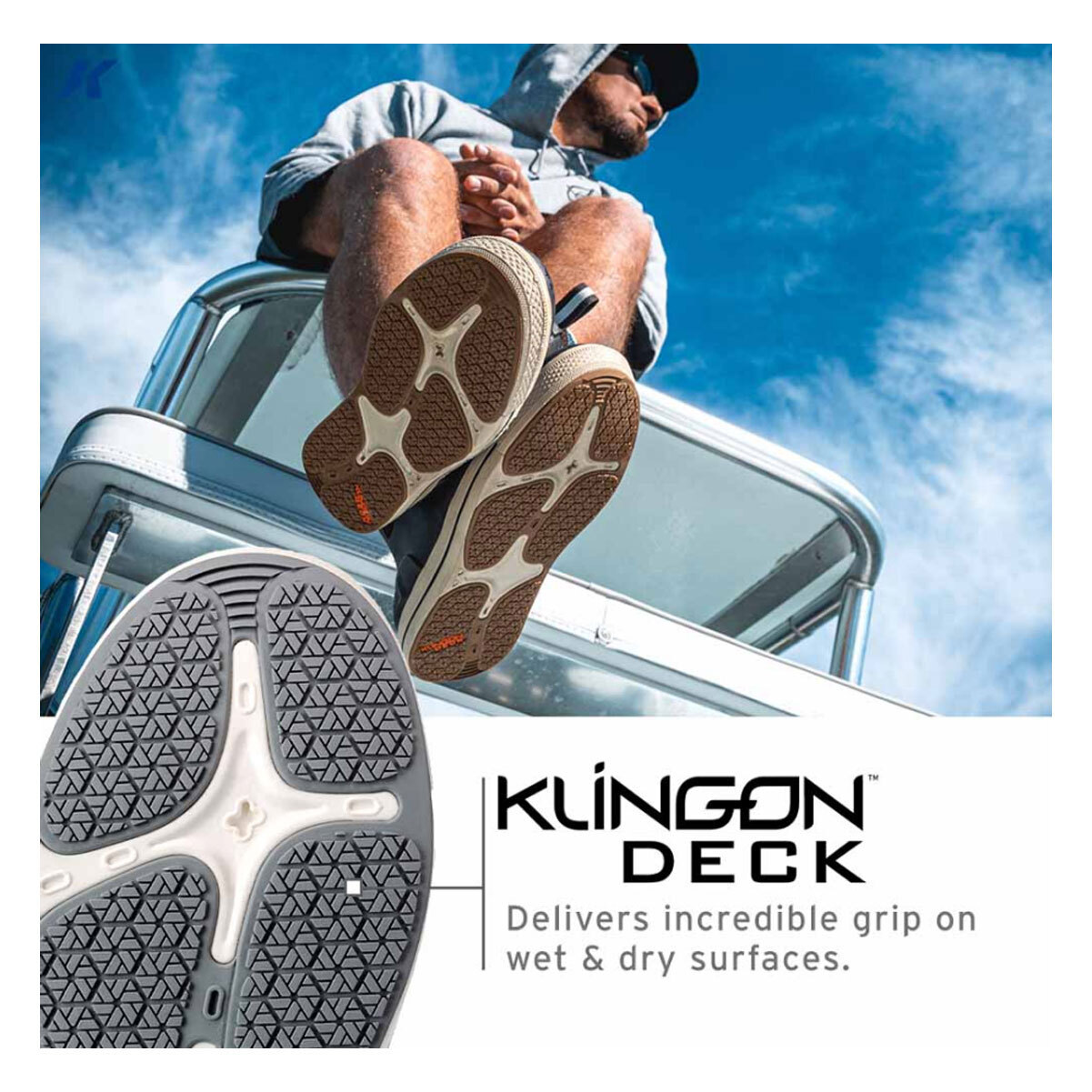 KORKERS Neo Flex Ankle With Fixed Kling-On Deck Soles Ganache Boot (OS8000BN)