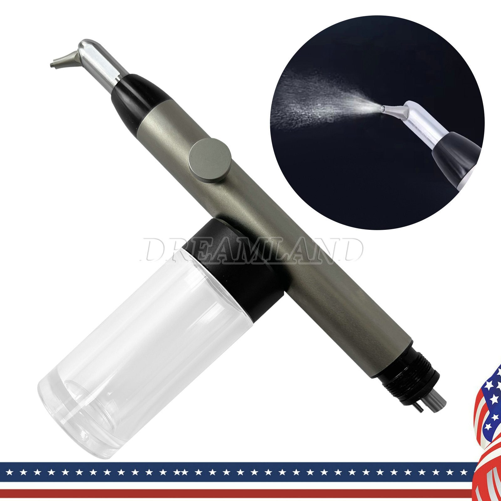 Dental Aluminum Oxide Micro blaster Air Abrasion Polish Sandblaster With Water