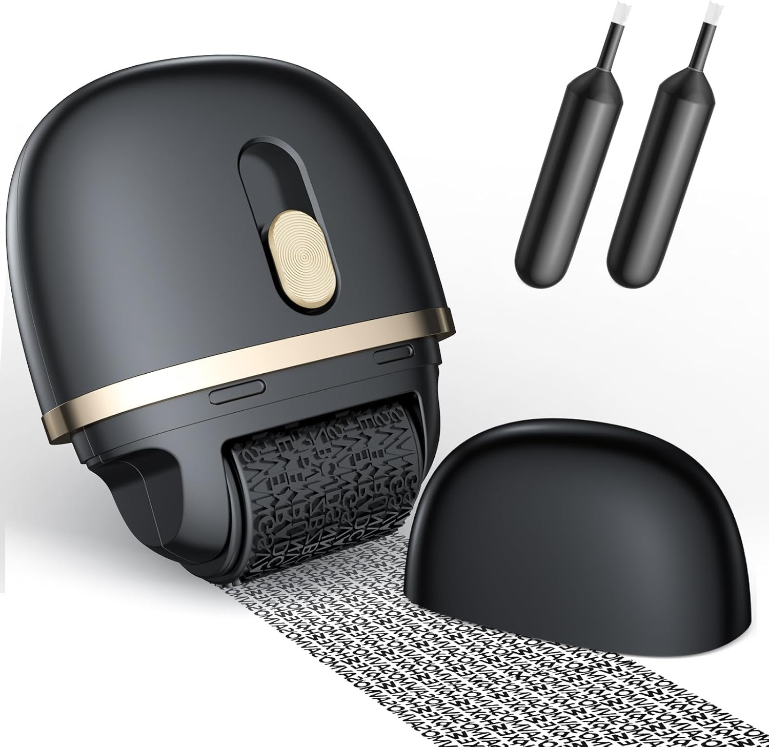 Refillable Identity Theft Protection Roller Stamp, Address Blocker Roller Stamp