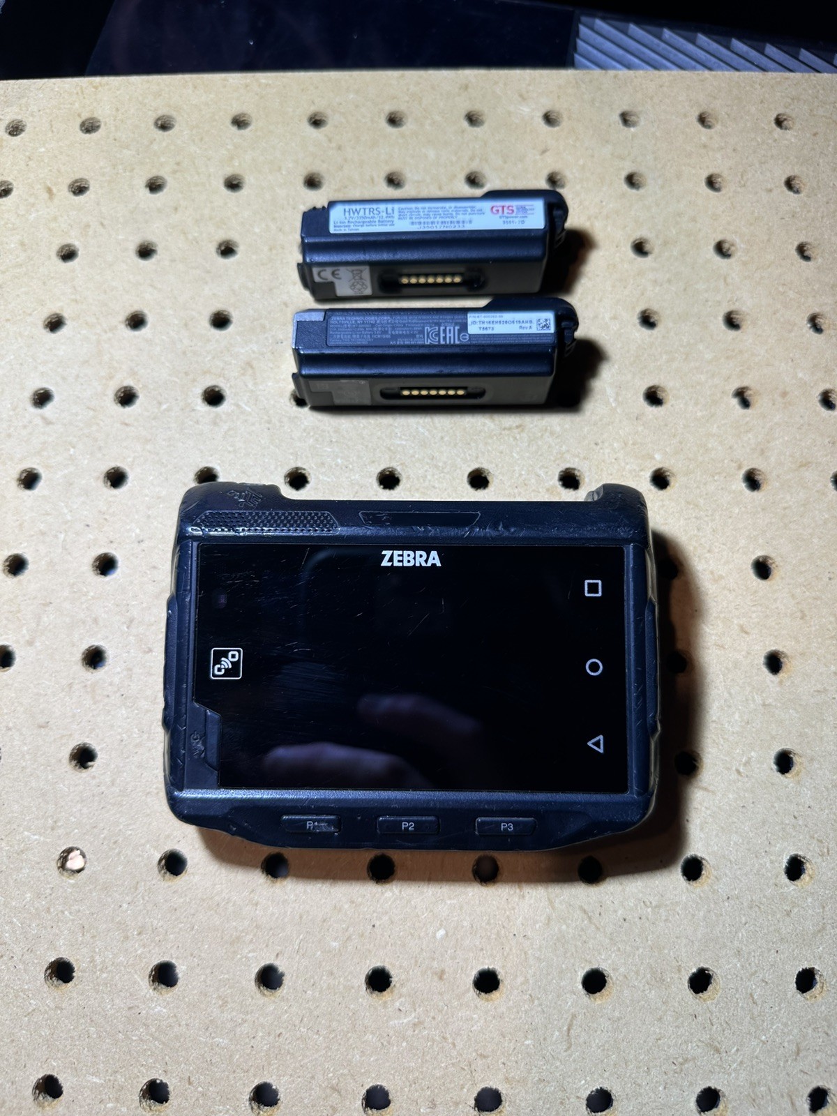 Zebra WT6000 Android Wrist Computer w/ (2) Batteries and Cradle WT60A0-TS0LEUS