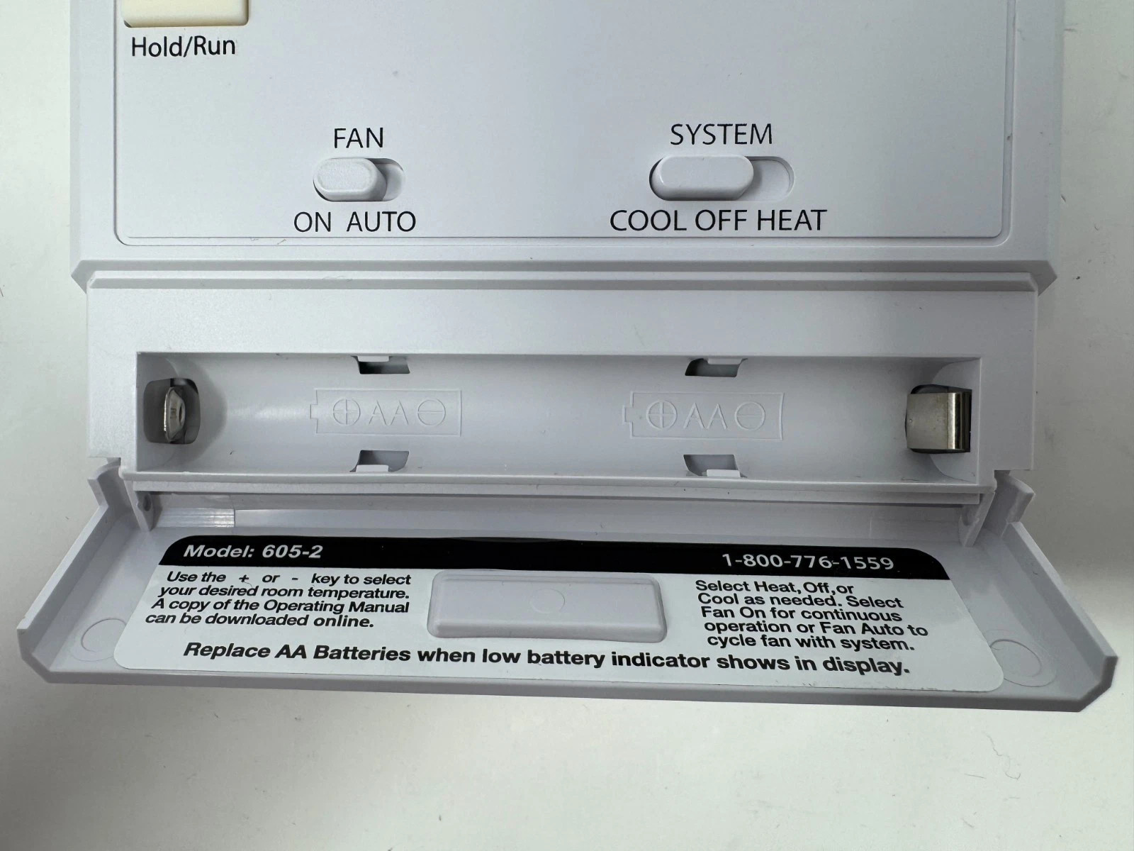 Pro1 T605-2 1H/1C 5+1+1 Programmable Thermostat