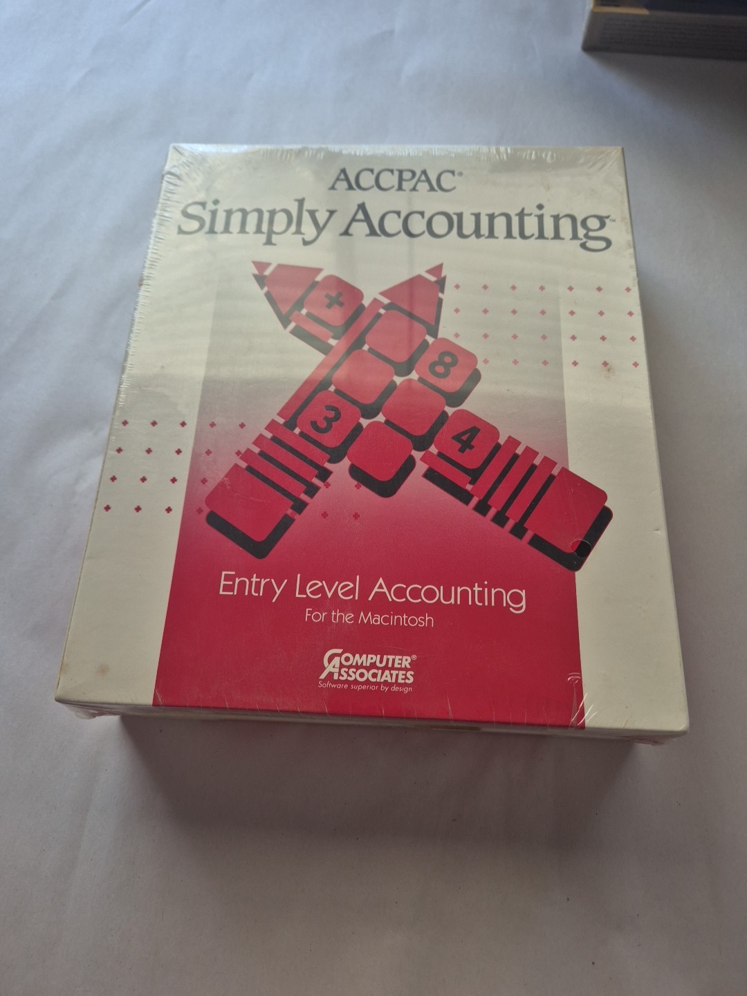 ACCPAC Simply Accounting for Windows, Computer Associates, 1991 Demo Copy SEALED
