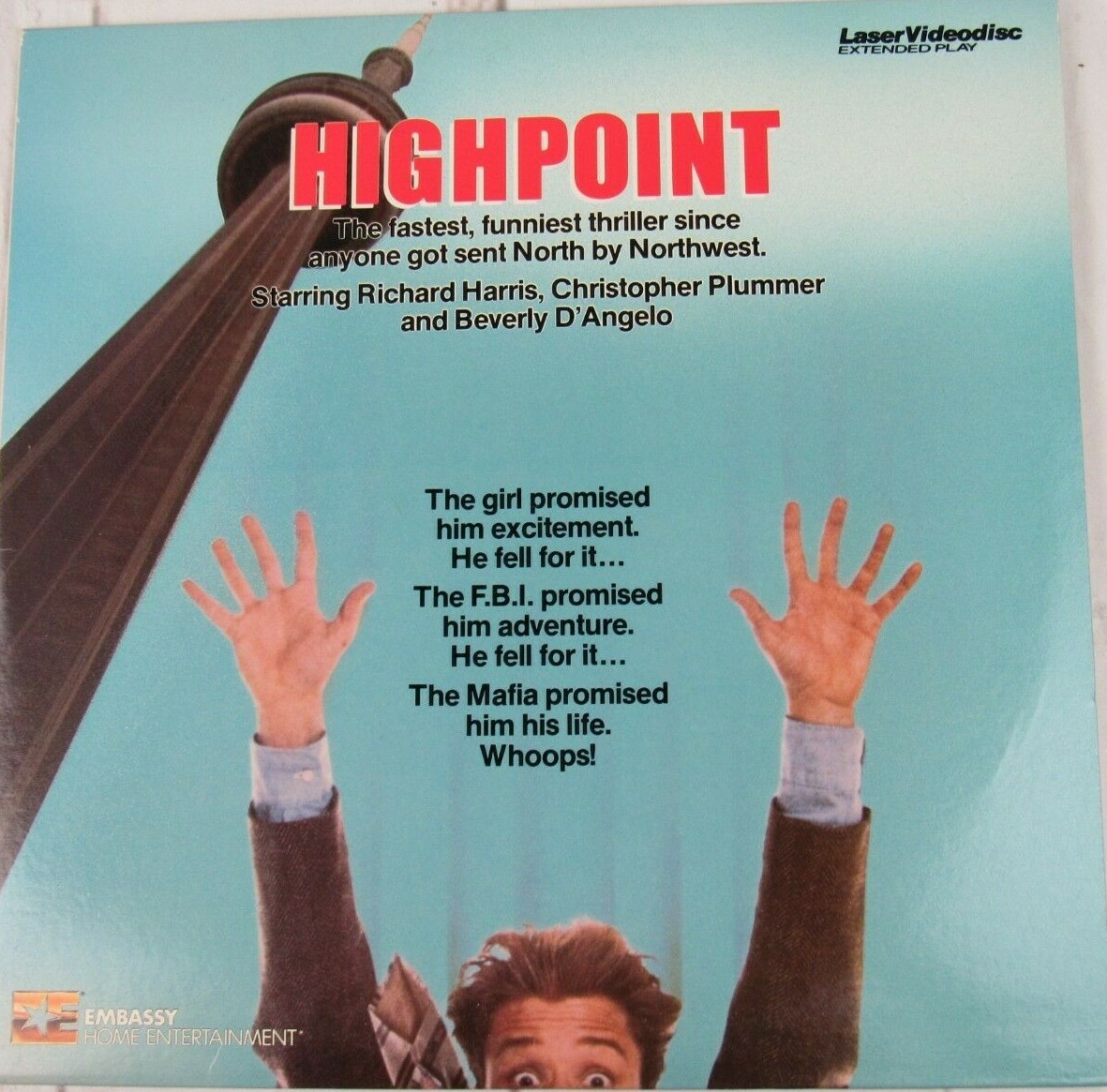 HighPoint  Richard Harris, Extended Play Laser Disc PG
