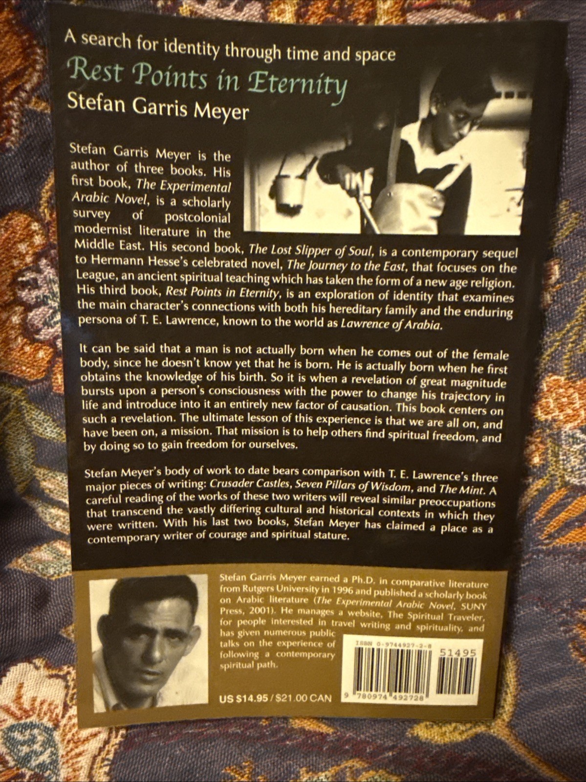 Rest Points In Eternity Stefan Garris Meyer, Signed Copy