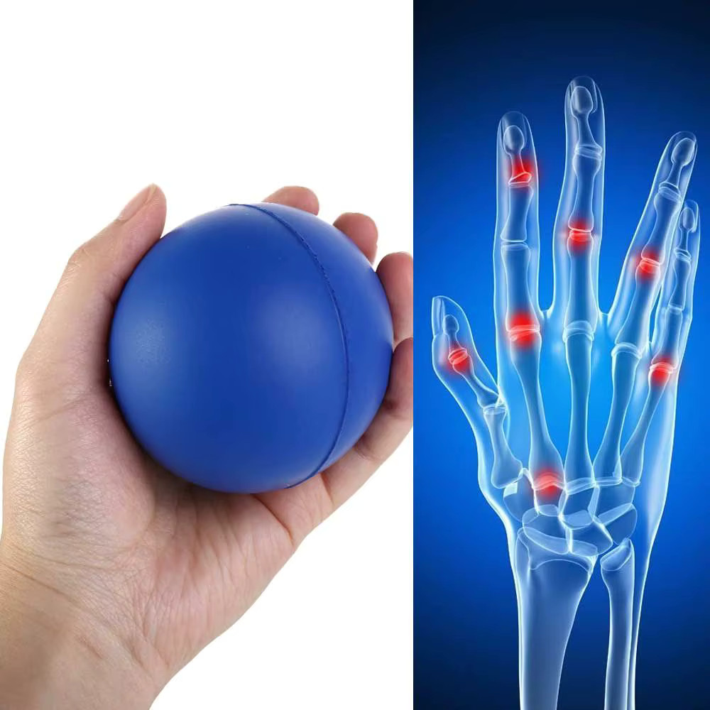 Hand Grip Strengthener Ball Finger Exerciser Kit Forearm Trainer Ergonomic