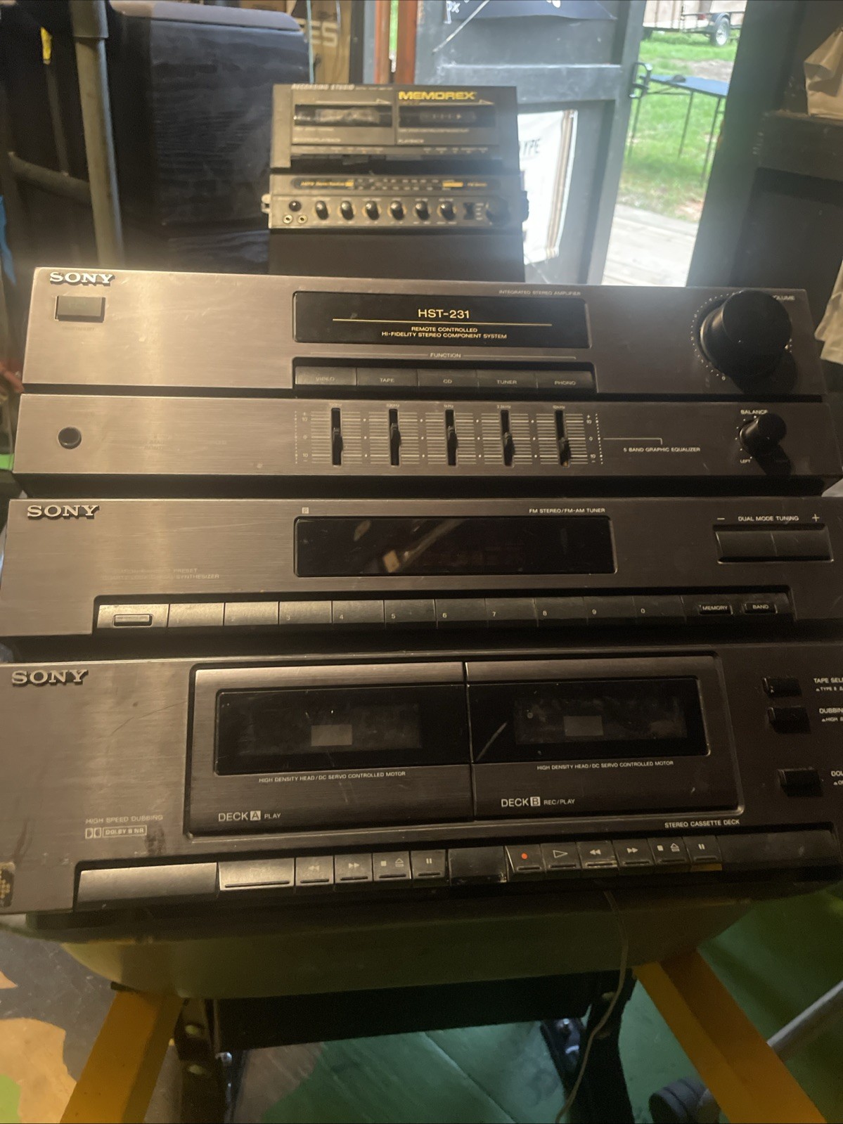 Vintage Sony HST-231 Stereo Component System Tuner