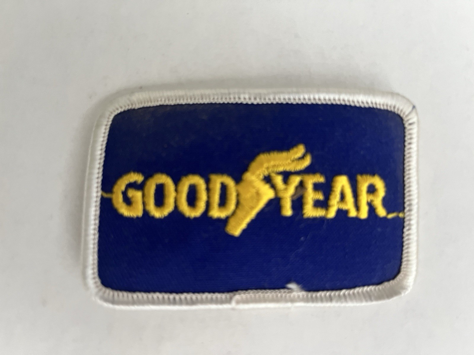 Vintage Goodyear  3" x 2" Patch Retro NOS