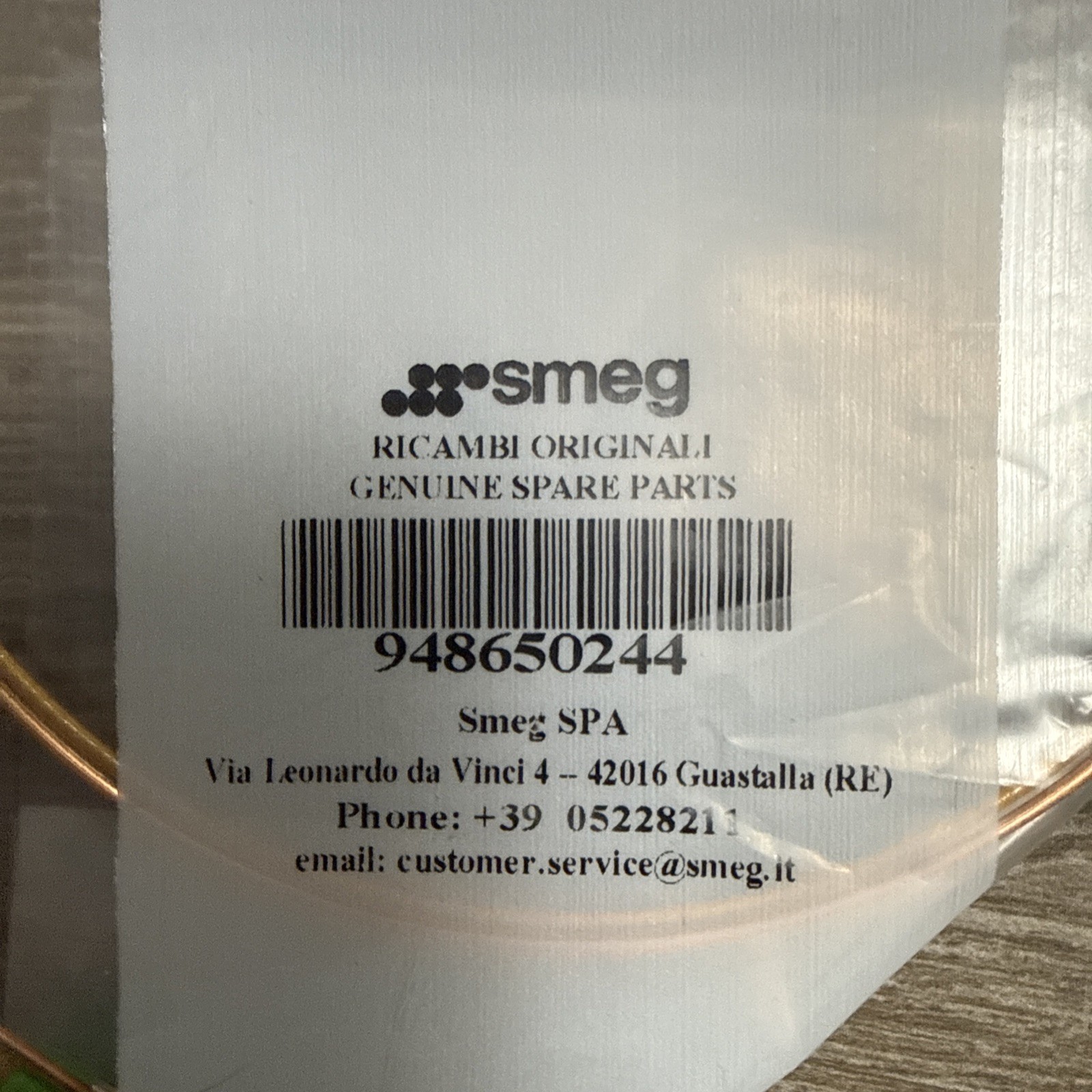 Smeg 948650244 1/2" Thermocouple Replacement MPN