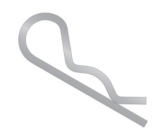 Bridge Hitch Hair Pin Clip .177 x 3-3/4 Stainless Steel (11 Pieces)