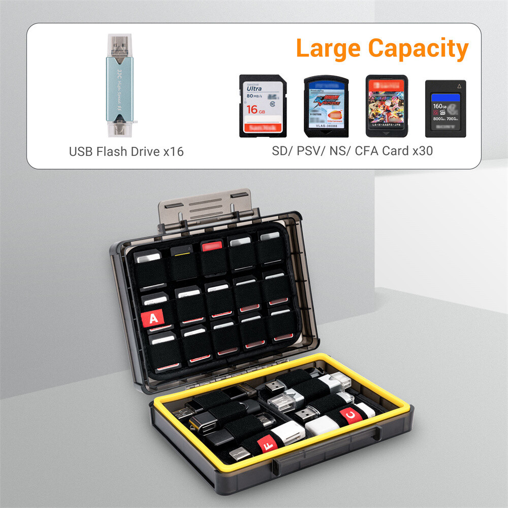 USB Flash Drive Holder Storage Bag Memory Stick U Disk Case Organizer Protective