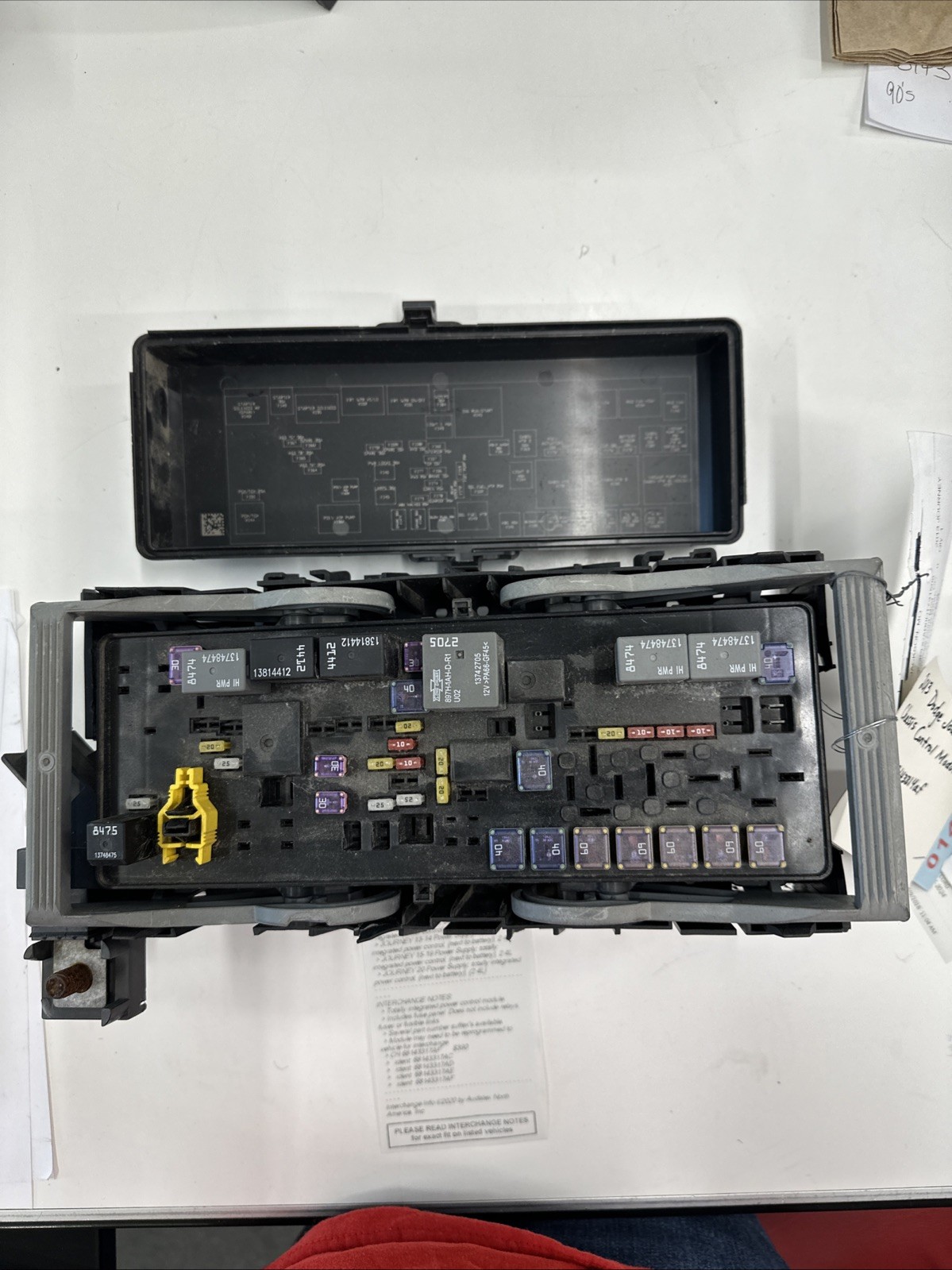 2012 - 2020 DODGE JOURNEY Chassis ECM Power Supply Next To Battery ,2.4L, 014180
