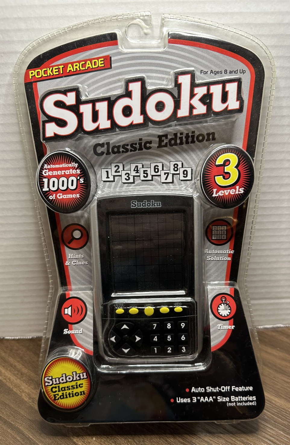 Brand New Pocket Arcade SUDOKU Classic Edition Westminster NEW