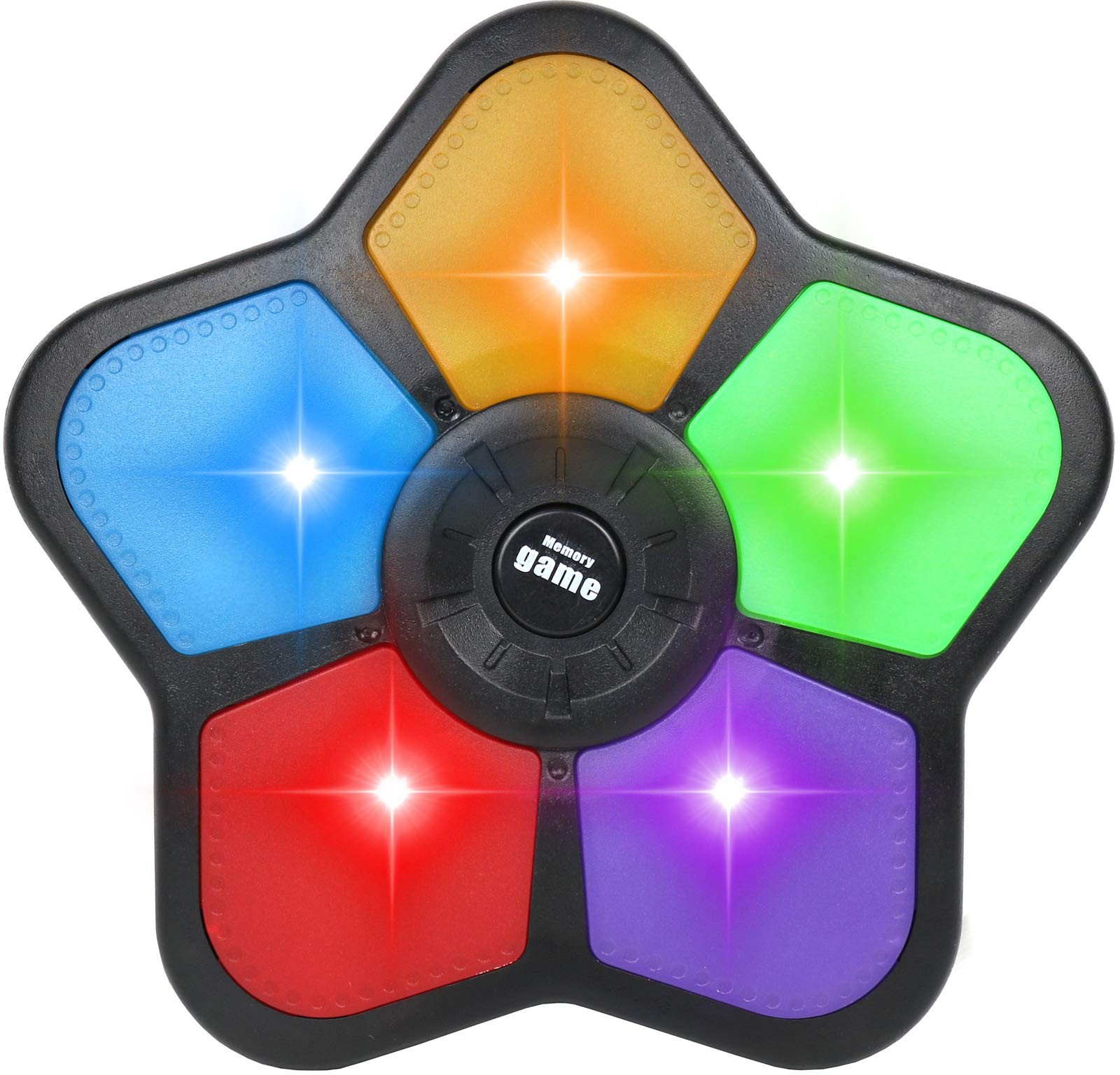 Kiddie Play Electronic Memory Game for Kids 3 and Up Repeat Small, Multicolor