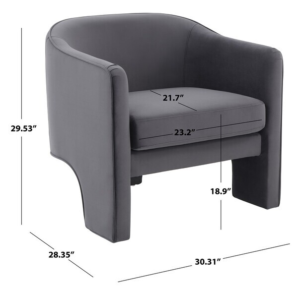 Safavieh LONDYN ACCENT CHAIR, Reduced Price 2172753200 SFV4770D