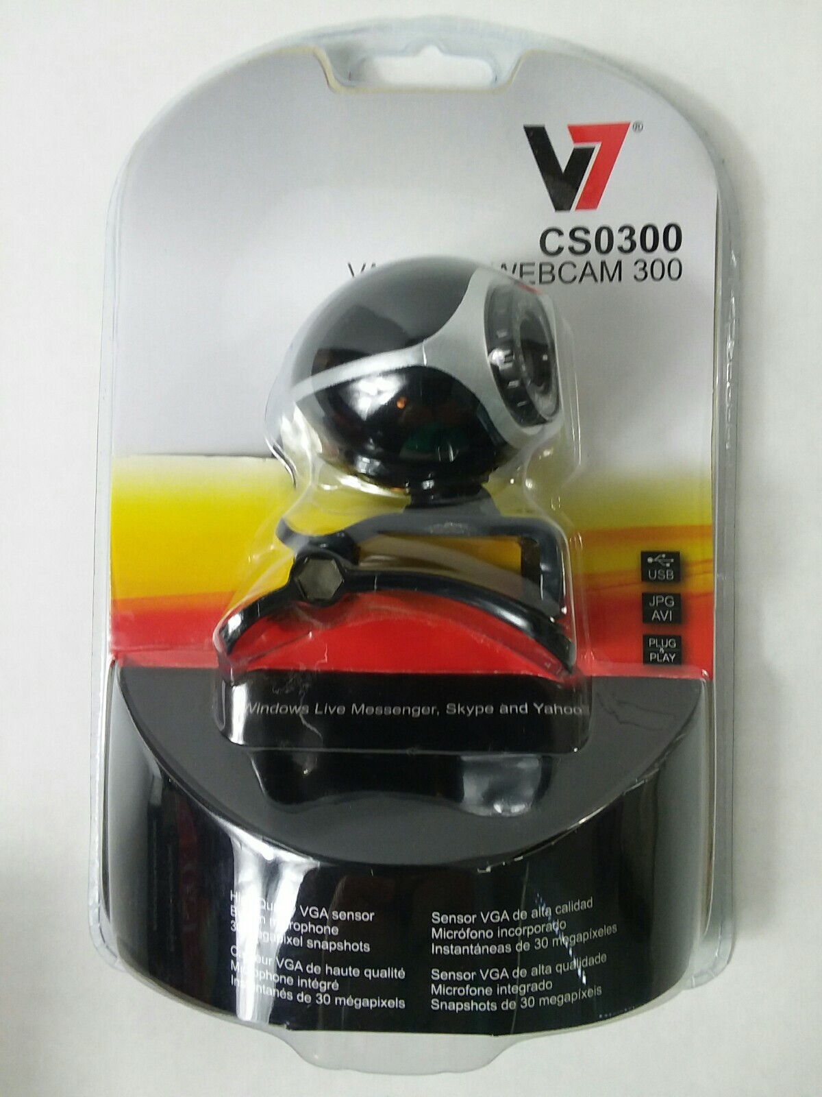 V7 Vantage Webcam 300 CS0300 New Factory Sealed Free ship