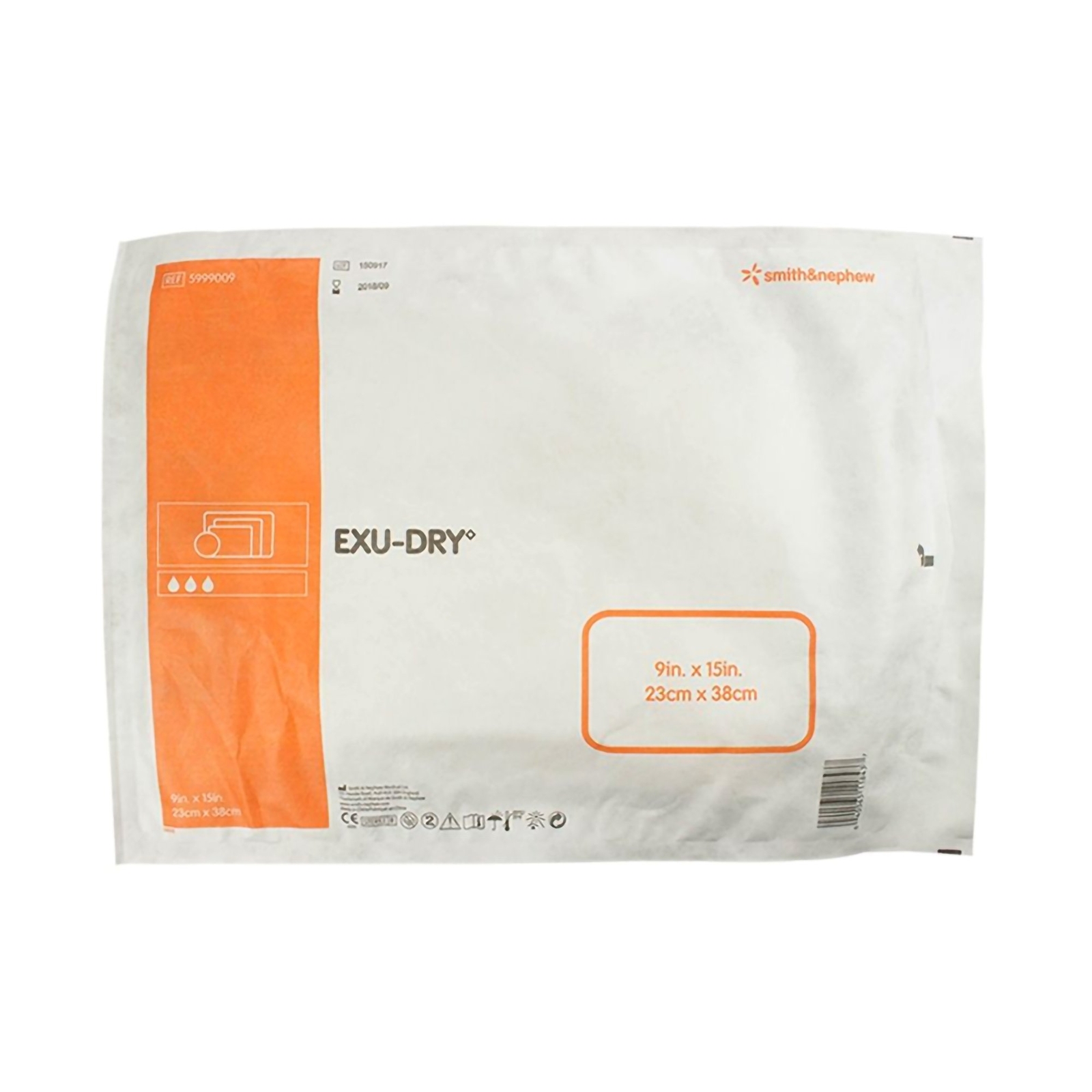 EXU-DRY Full Absorbency Wound Dressing 9" x 15" CA of 30