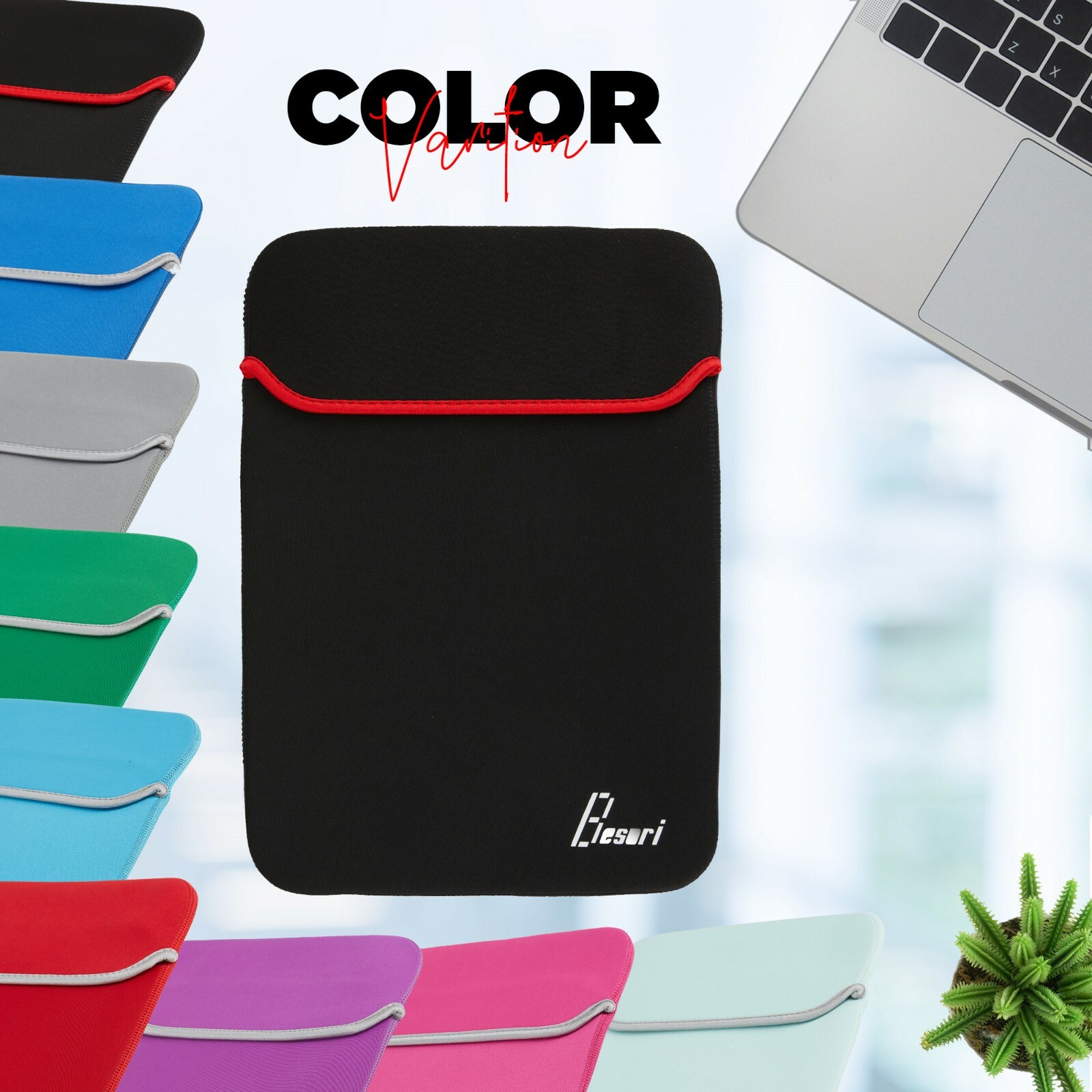 BESORI Neoprene Sleeve Pouch Carry Case Bag APPLE SONY ACER DELL LAPTOP 13 INCH
