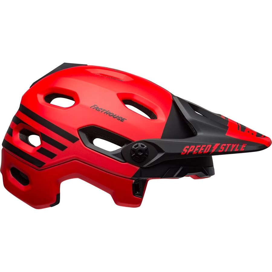 Bell Super DH MIPS Helmet - Matte/Gloss Red/Black, M NULL