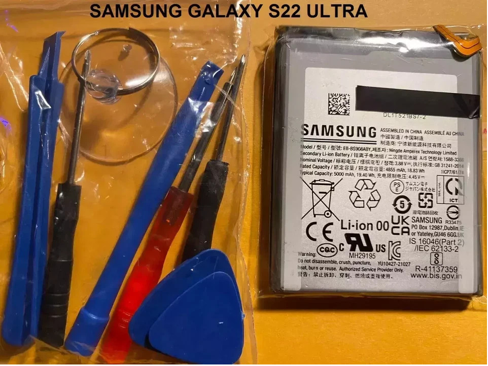 Original OEM Battery for Samsung Galaxy S22 Ultra 5G