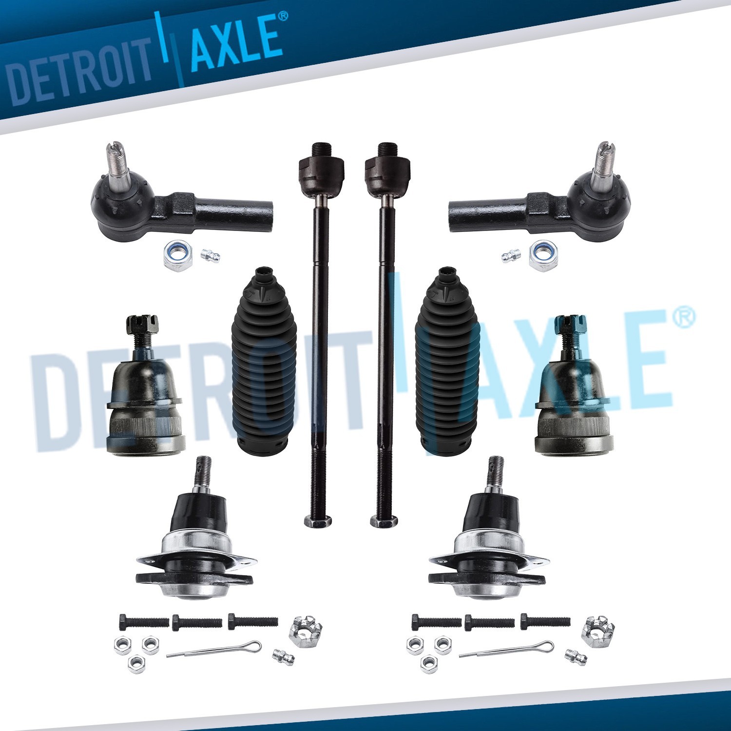 10pc Complete Front Suspension Kit for 1993-2002 Chevy Camaro Pontiac Firebird