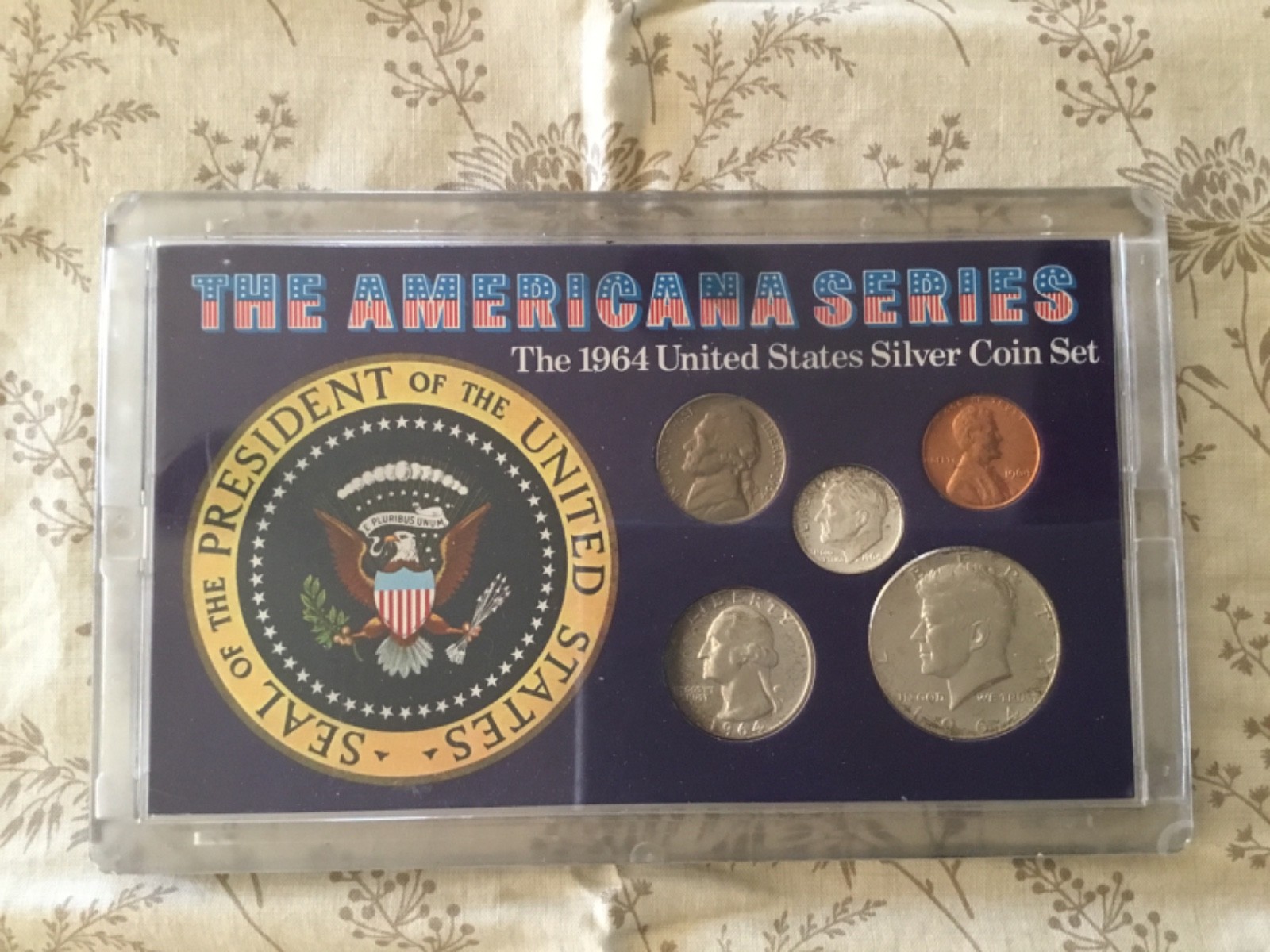 Americana Series 1964 United States Uncirculated Silver Coin Set