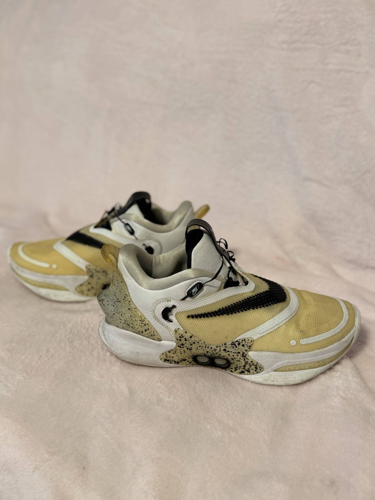 Nike Adapt BB 2.0 White Cement Low Top Lace-Up BQ5397-101