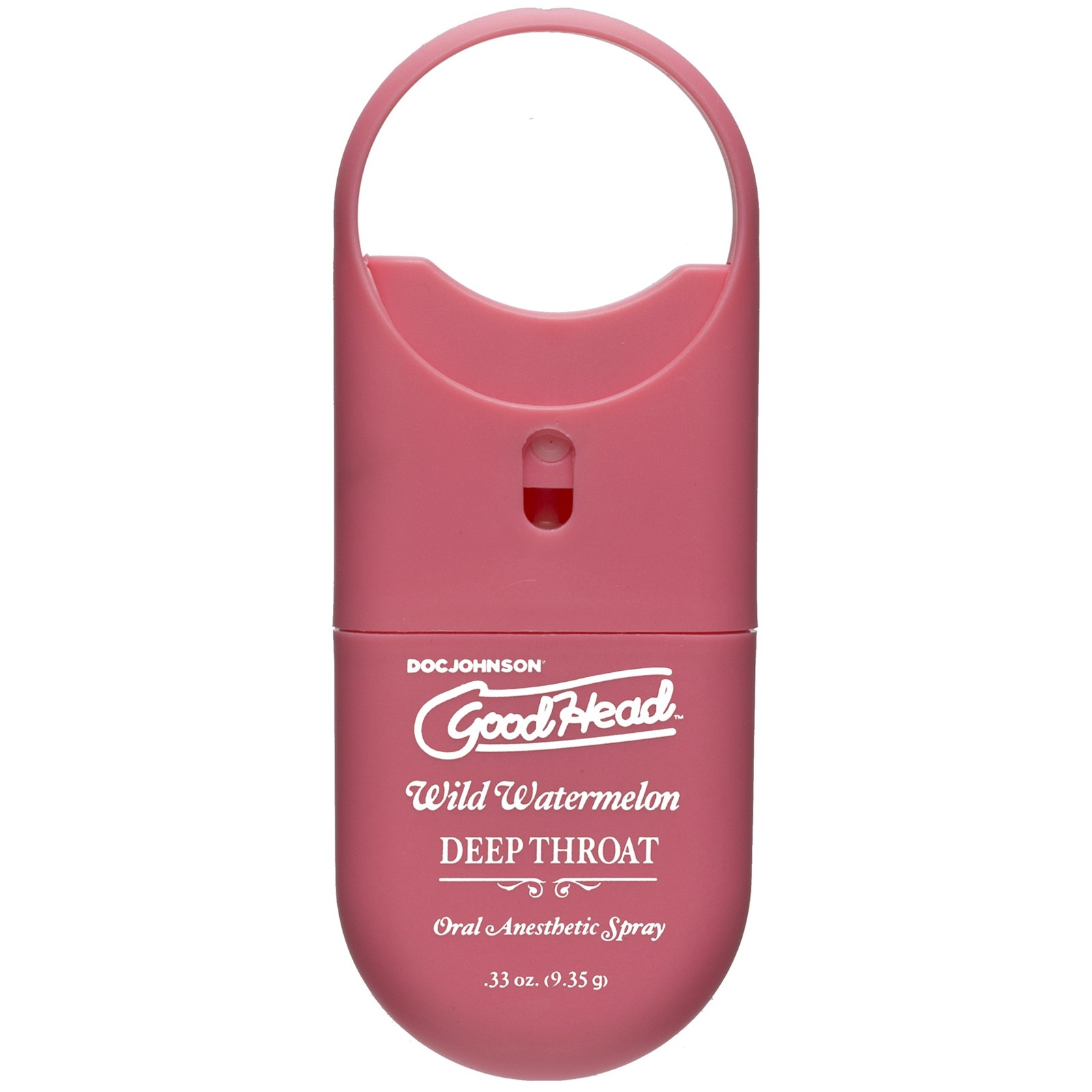 Doc Johnson GoodHead - 0.3 fl oz Deep Throat Spray To-Go - Watermelon
