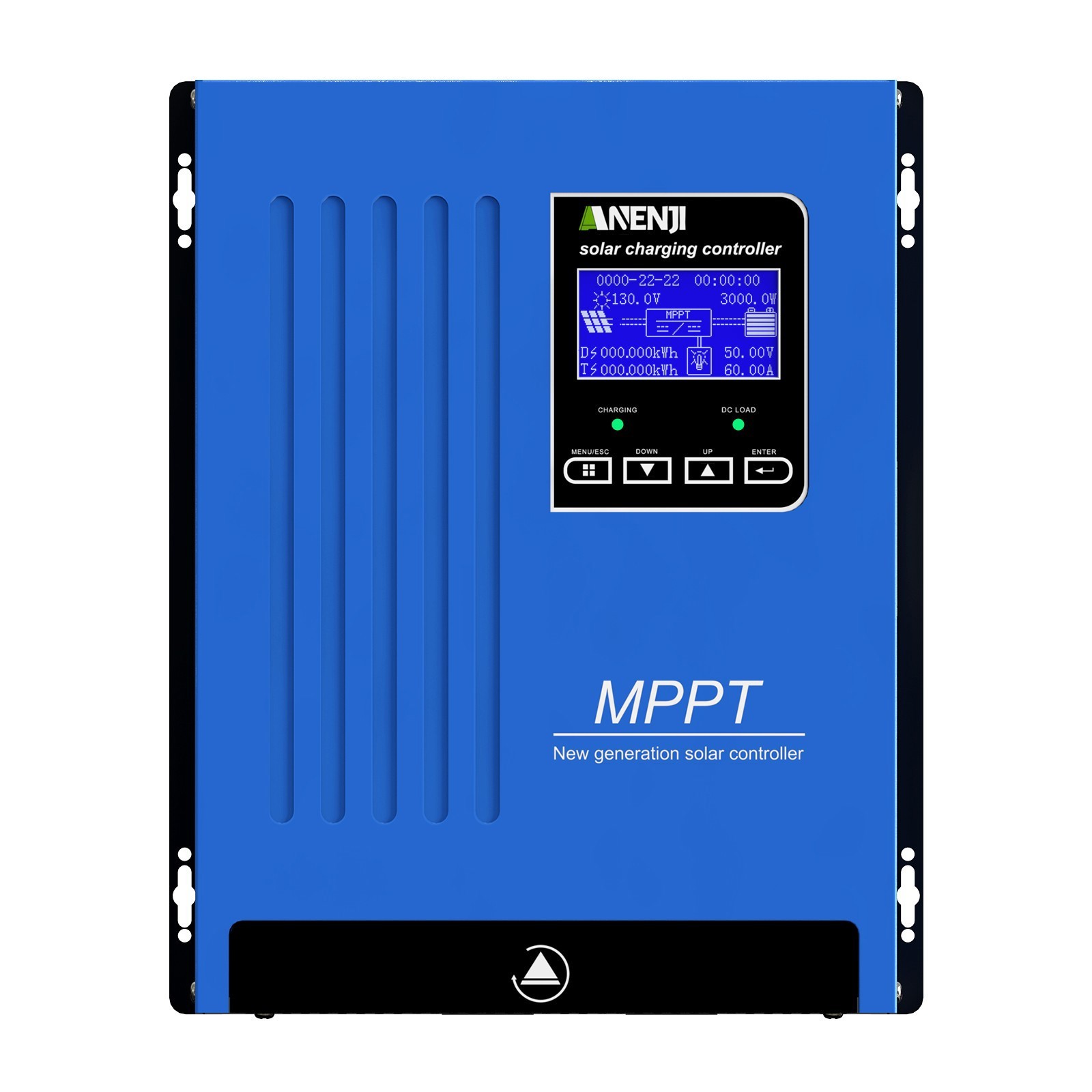 ANENJI MPPT 100A Solar Charge Controller For 12V 24V 48V DC Battery Regulator US